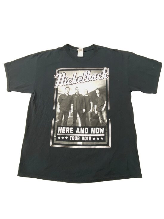 Gildan Other - Nickelback T-Shirt Men's Black XL 100% Cotton Band Tour Gildan Graphic Tee
